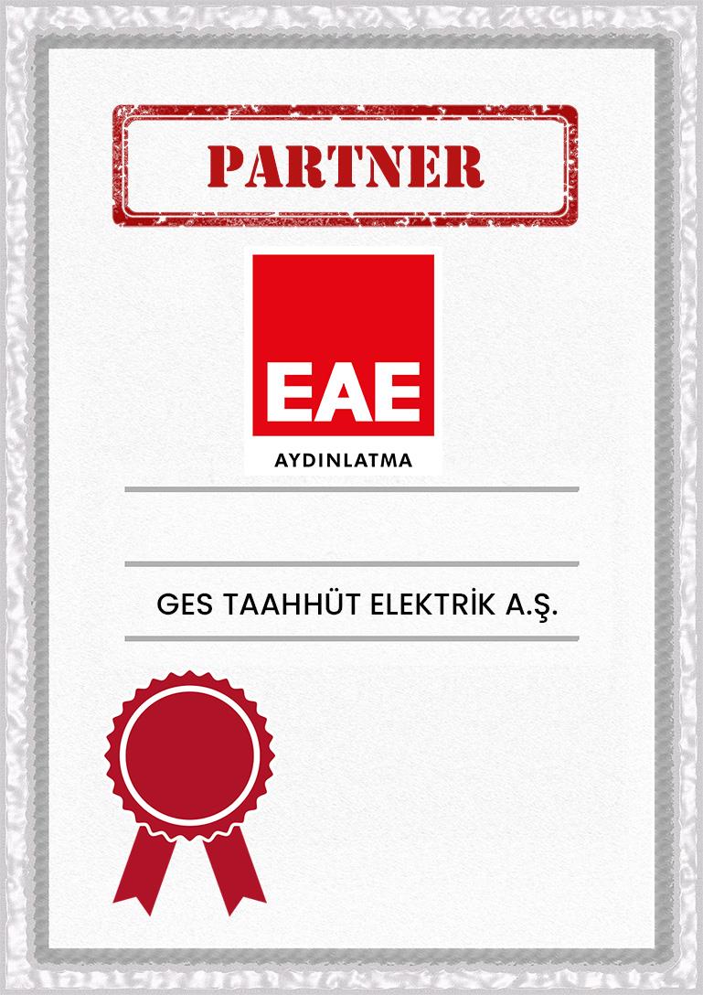 EAE Elektrik Aydınlatma GES Çözüm Ortağı